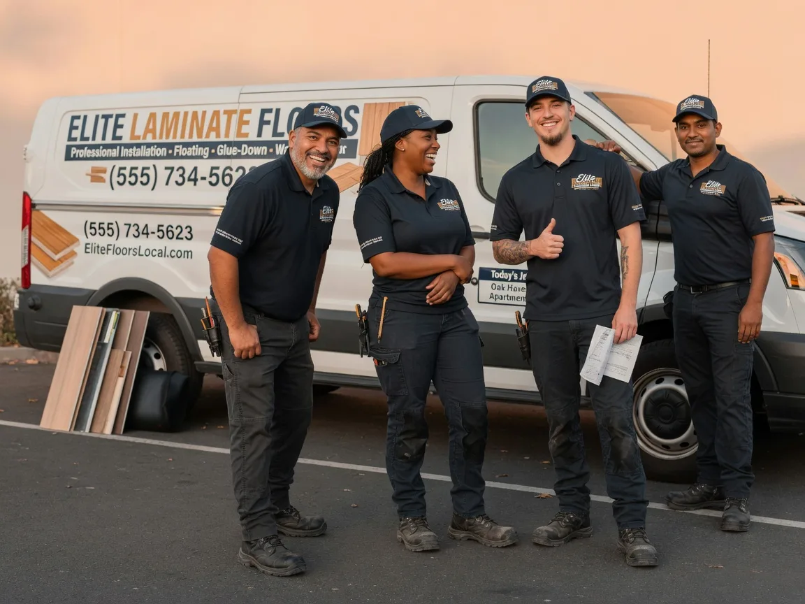 Laminate flooring installation company in Chattanooga, OK